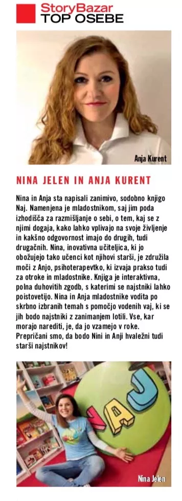 Story bazar Top osebe