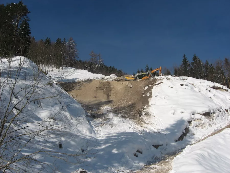 Apus, Izvedba del na težko dostopnih terenih - Planica 59