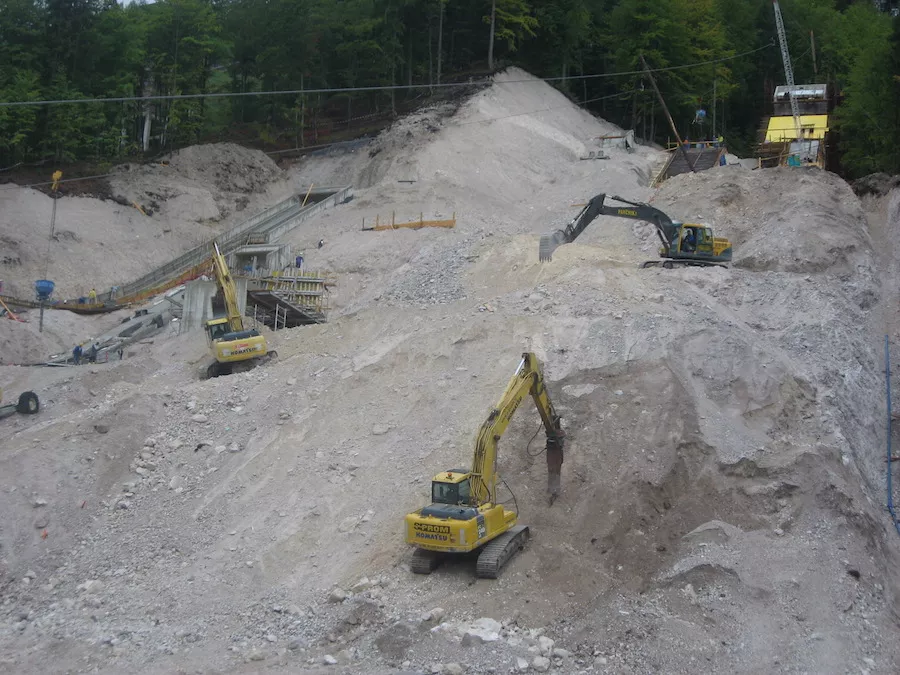Apus, Izvedba del na težko dostopnih terenih - Planica 72