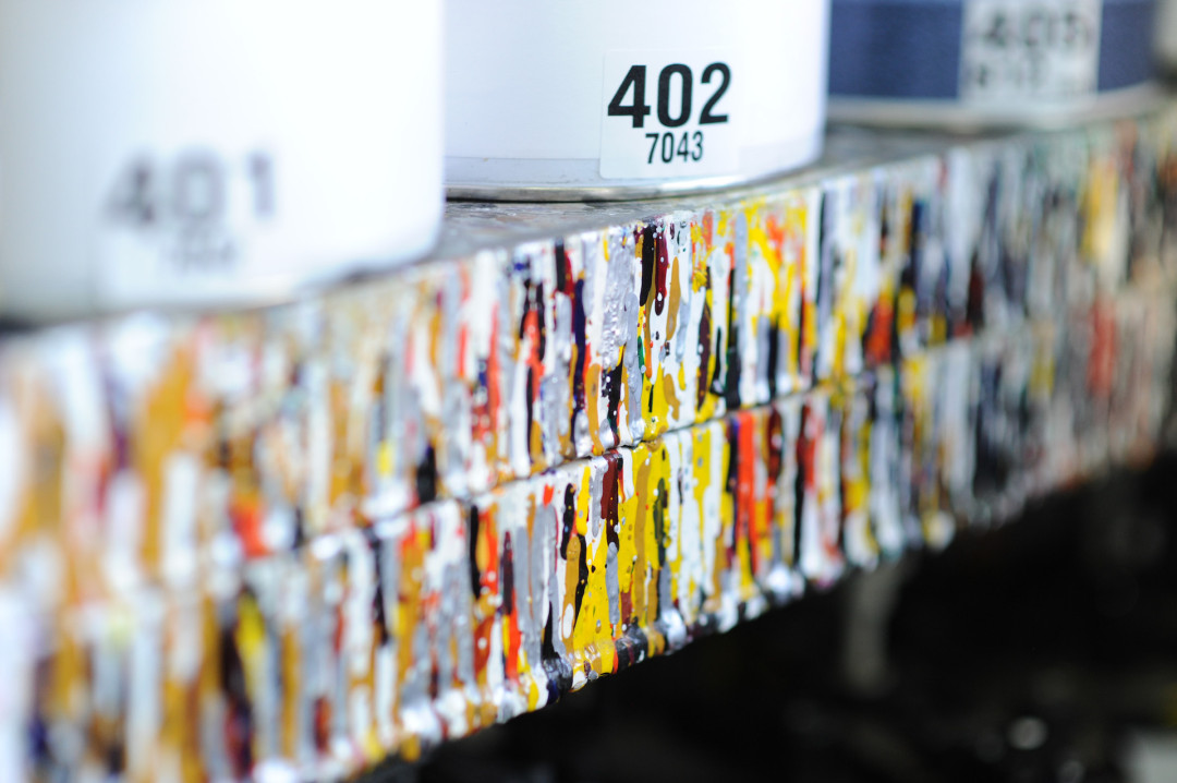 Mešanje industrijskih barv