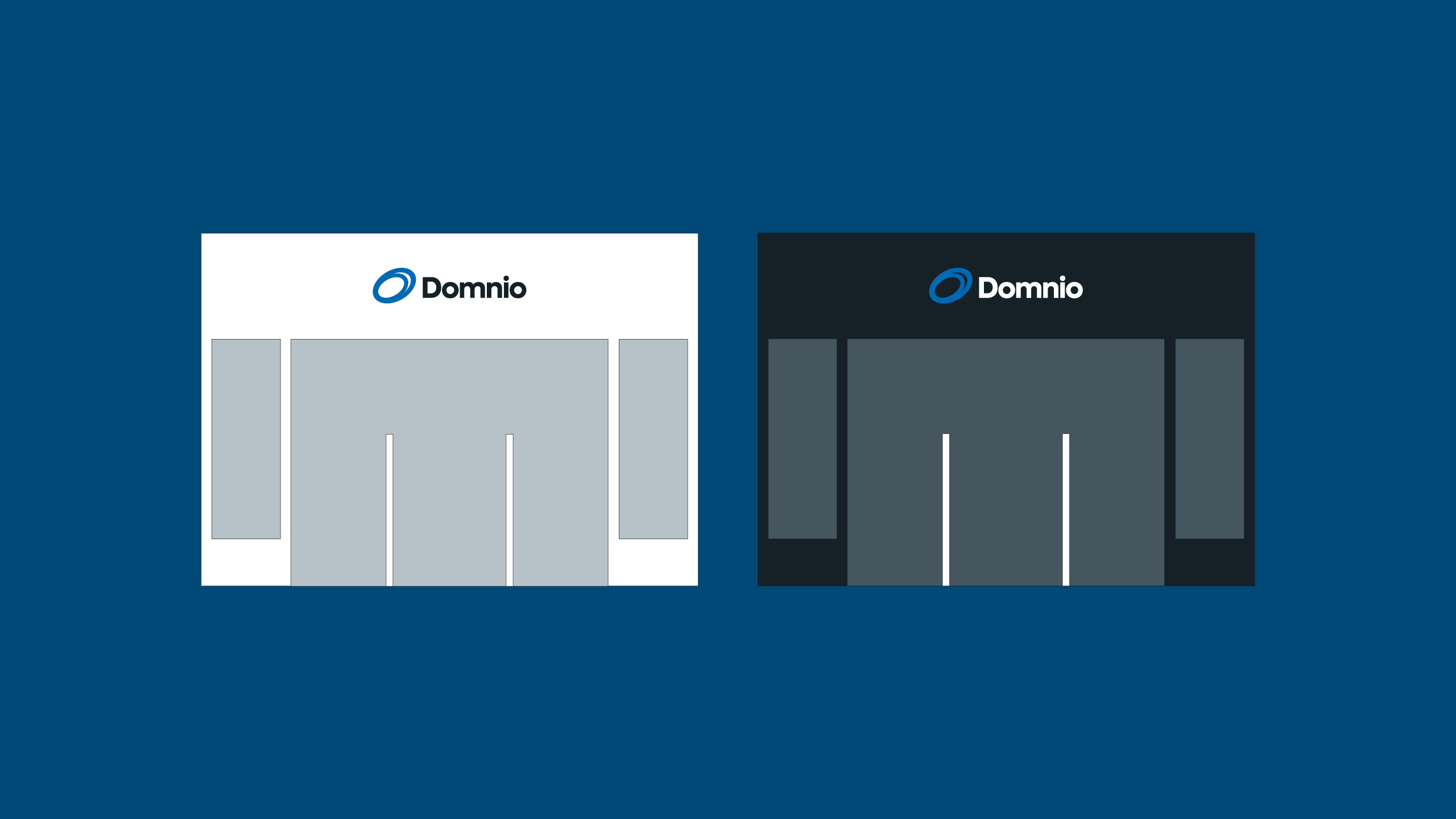 Celostna grafična podoba Domnio