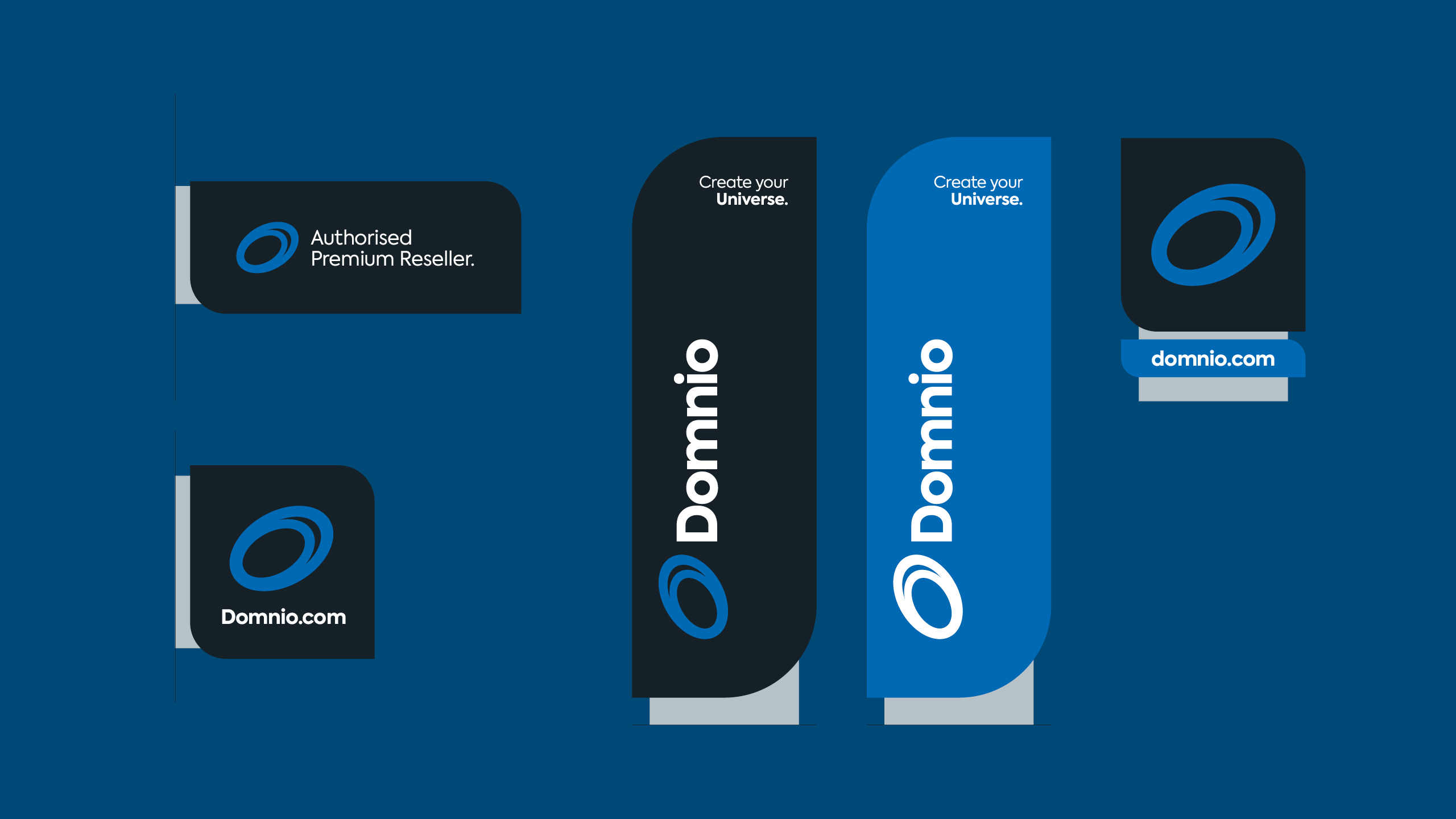 Celostna grafična podoba Domnio