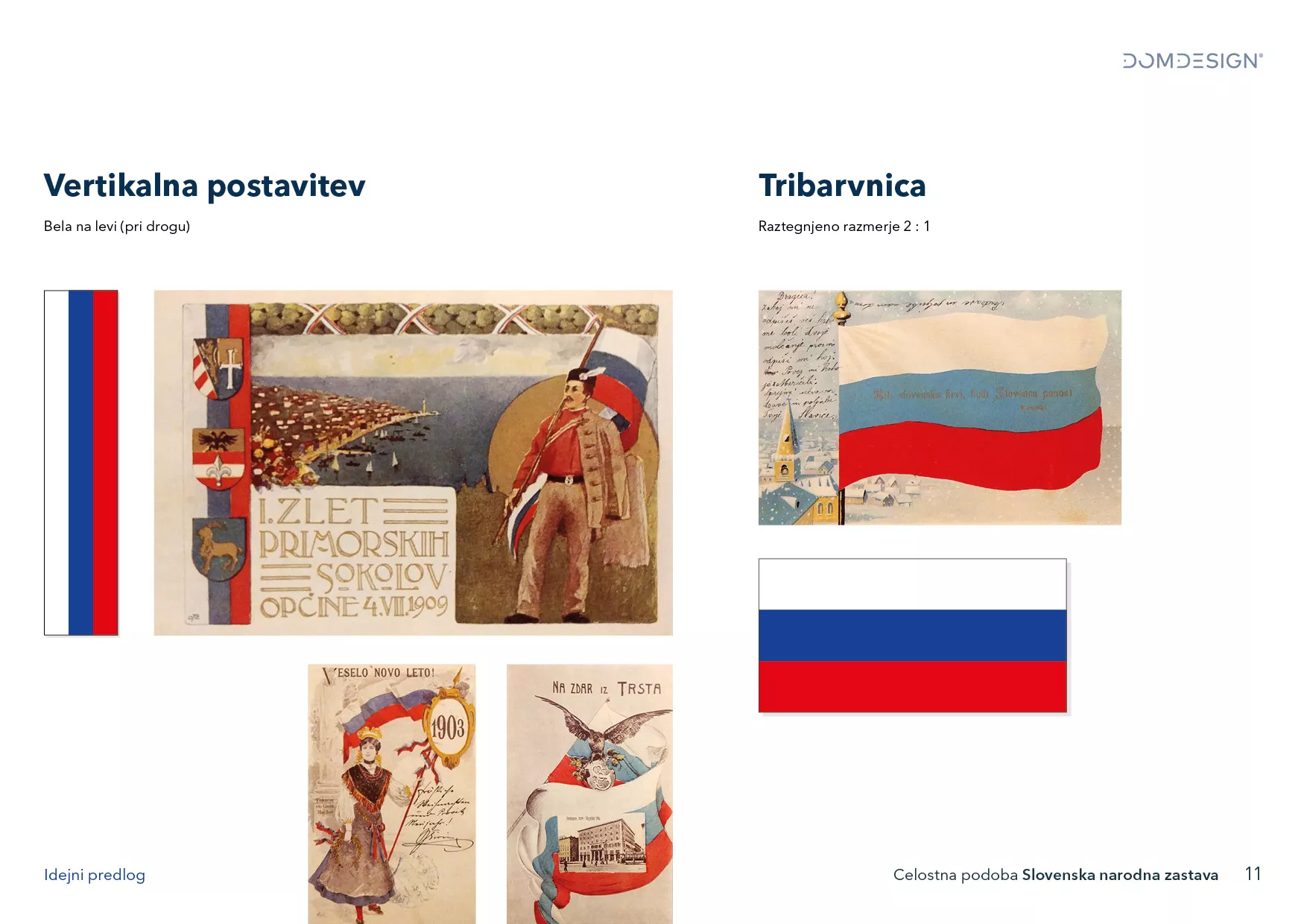 Celostna podoba slovenske narodne zastave