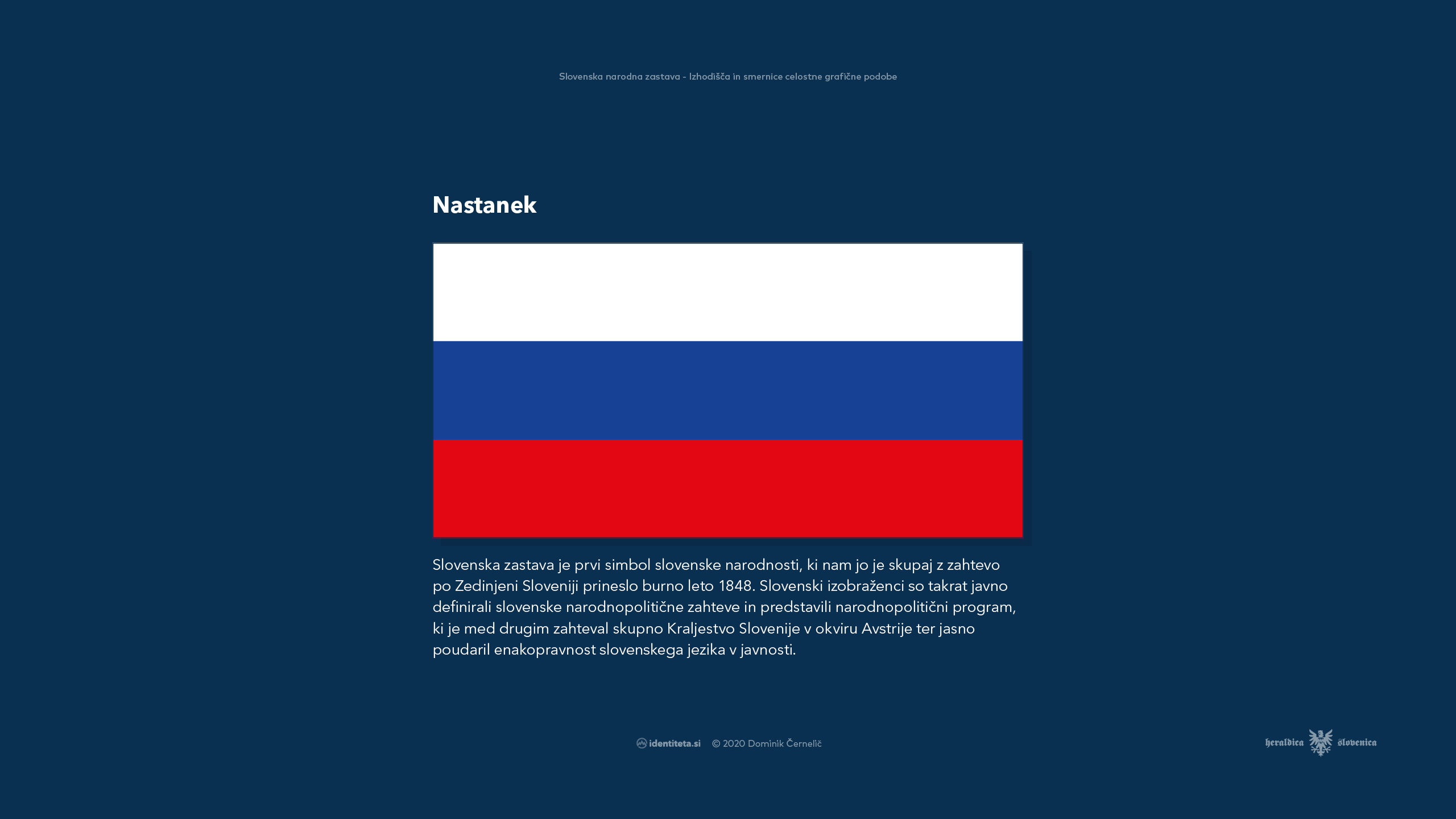 Slovenska narodna zastava