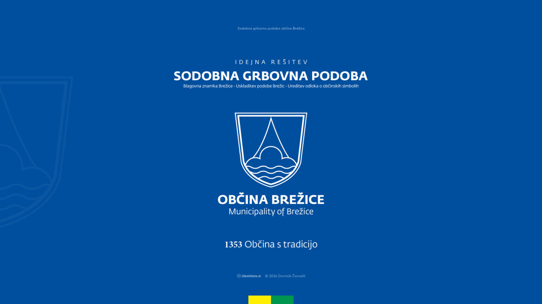 Sodobna grbovna podoba občine Brežice