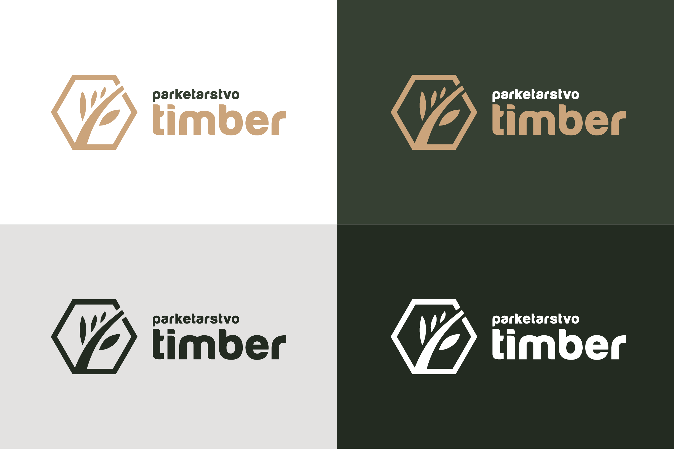 Logotip Parketarstvo Timber