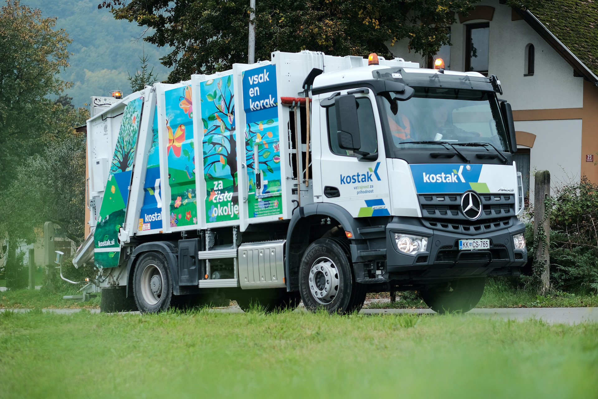 Pobuda družbe Kostak za čistejše življenjsko okolje