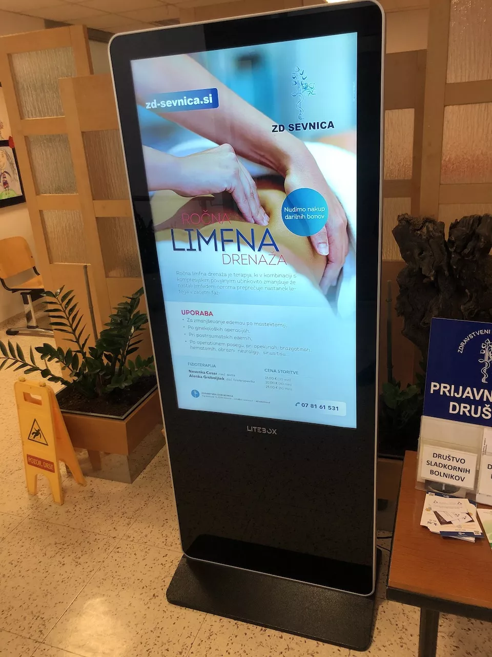 Ad system ZD Sevnica