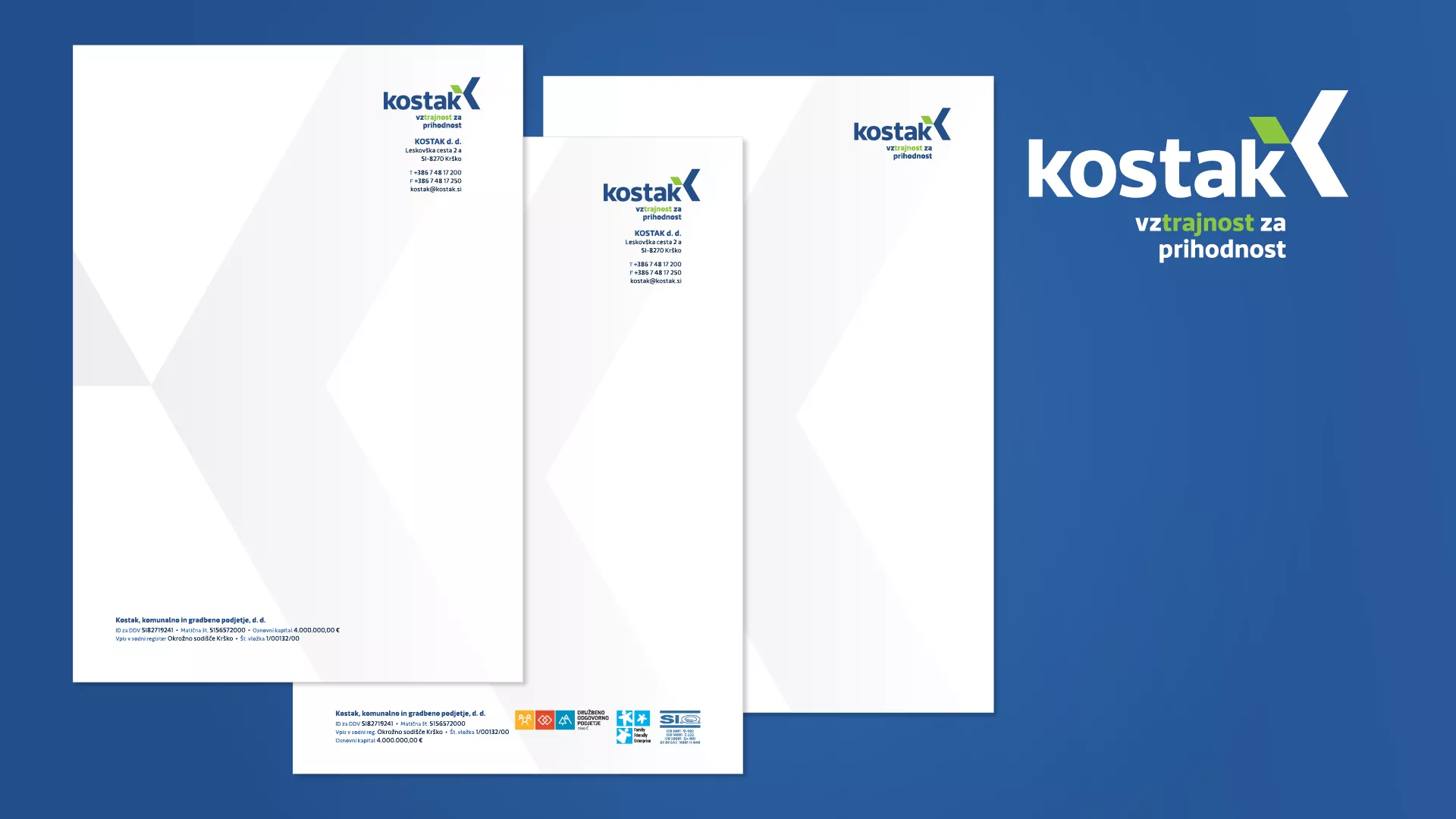 Celostna podoba Kostak Skupina
