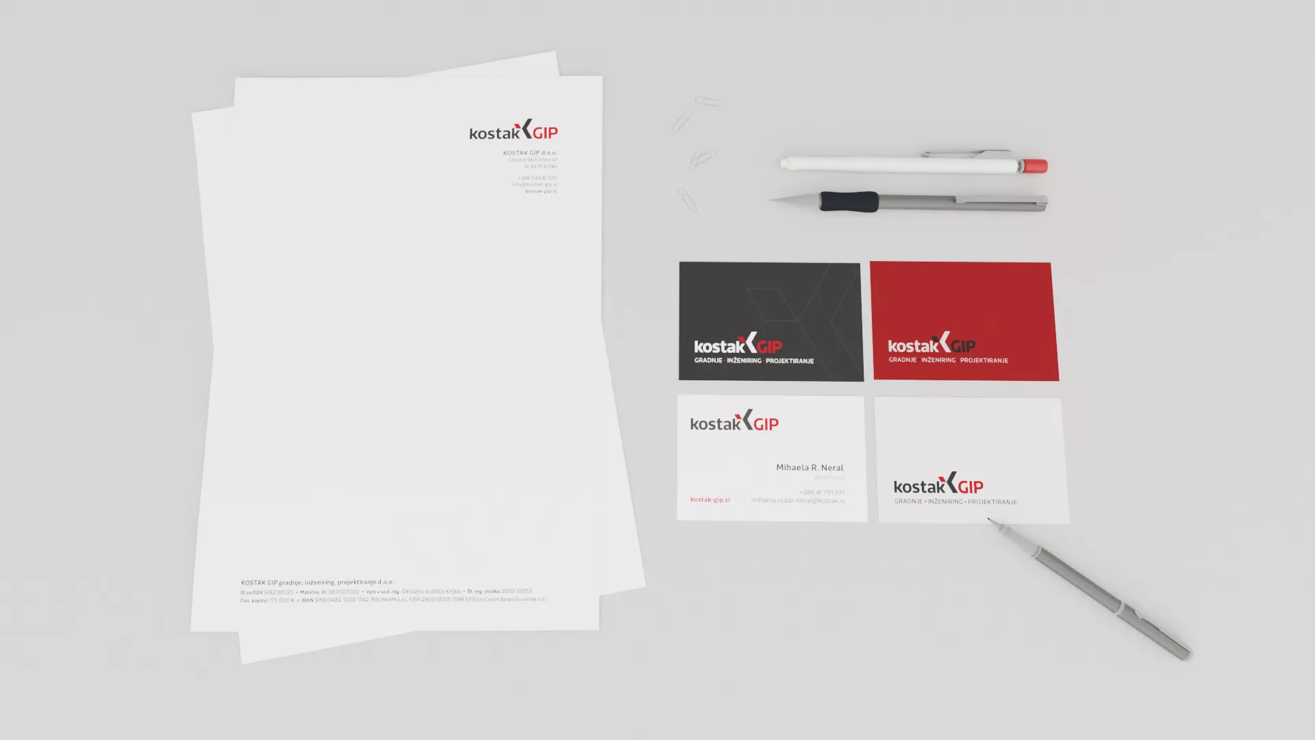 Corporate image Kostak GIP