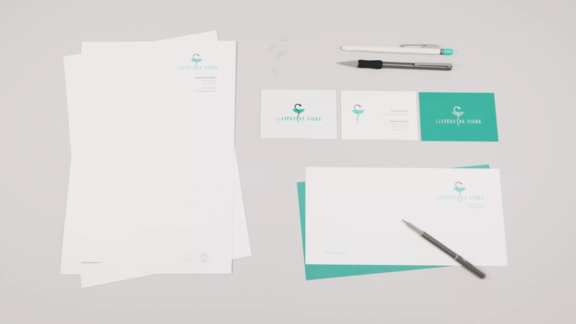 Corporate image Lekarna na vidmu