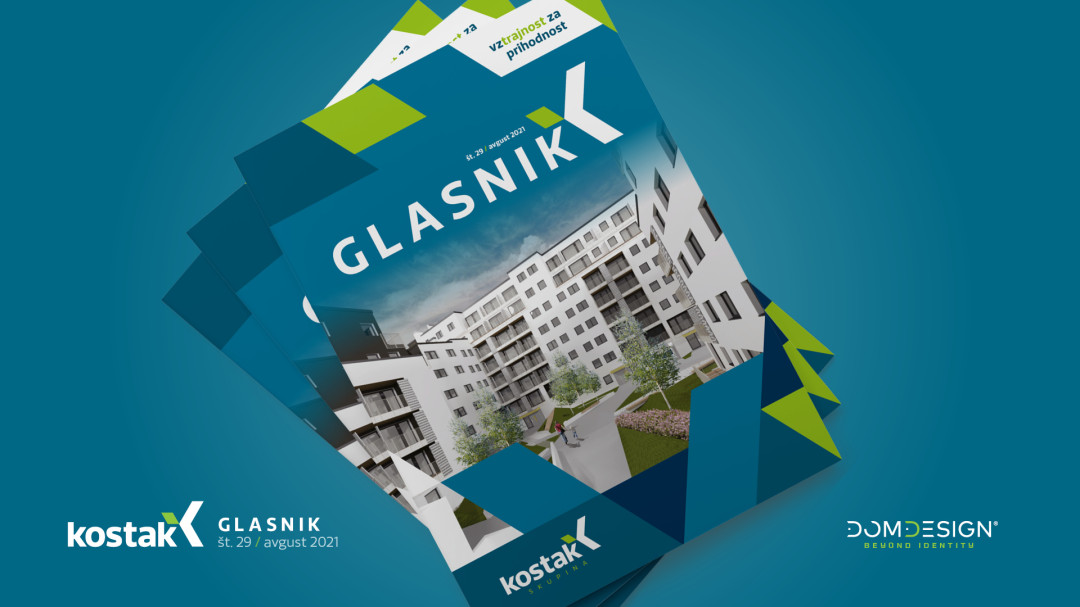 Nov Glasnik Kostak z 48 oblikovanimi stranmi