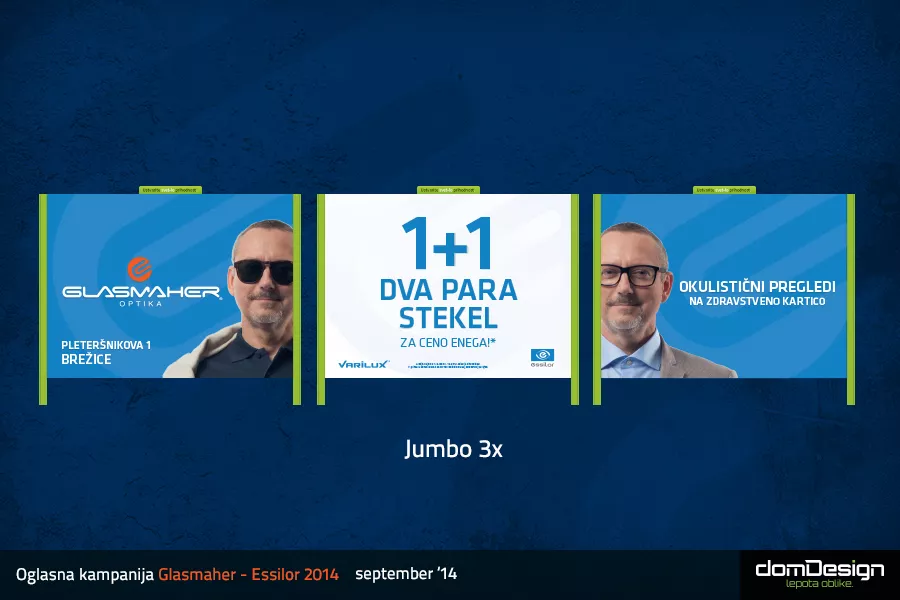 Nova oglasna kampanija Glasmaher v kopromociji z Essilorjem
