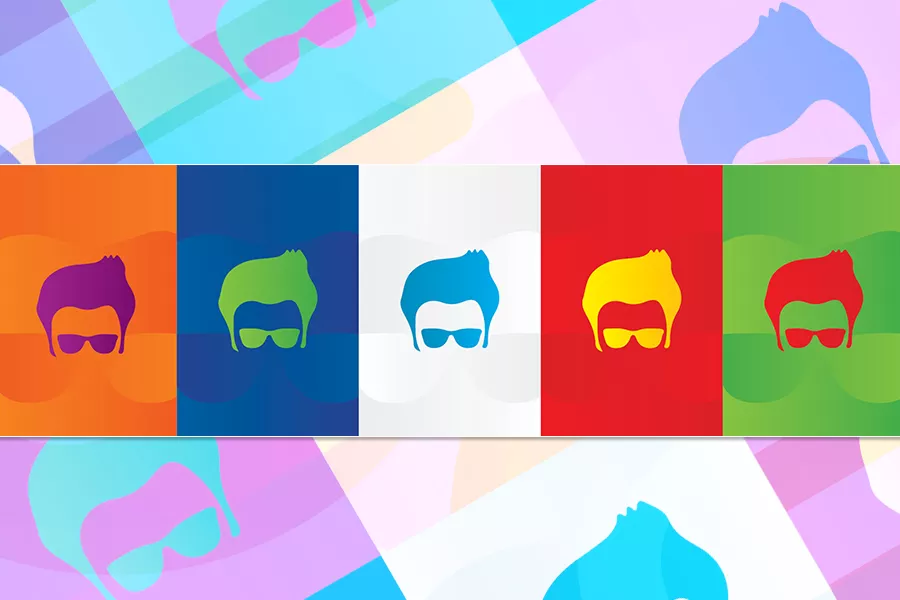 Novi Glasmaher oglasi v 10 barvnih kombinacijah