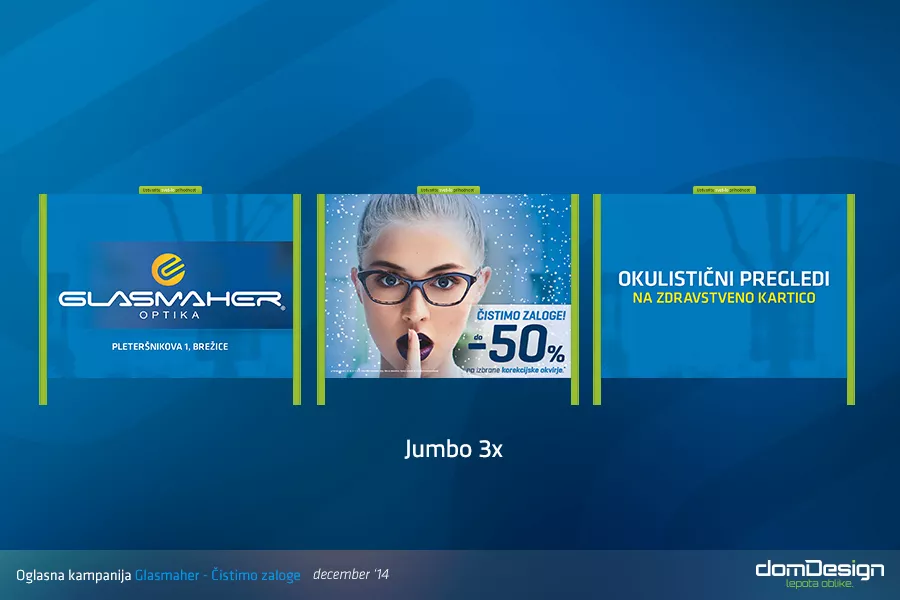 Oglasna kampanija Glasmaher za praznične dni