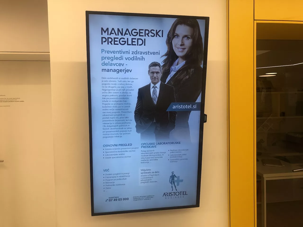 Oglasni sistem Aristotel