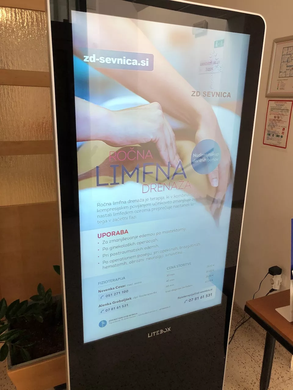 Oglasni sistem ZD Sevnica