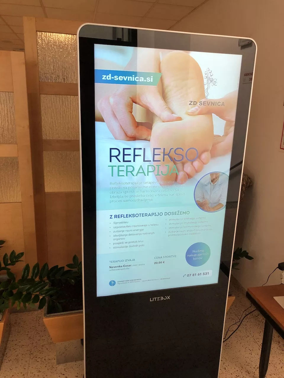 Oglasni sistem ZD Sevnica