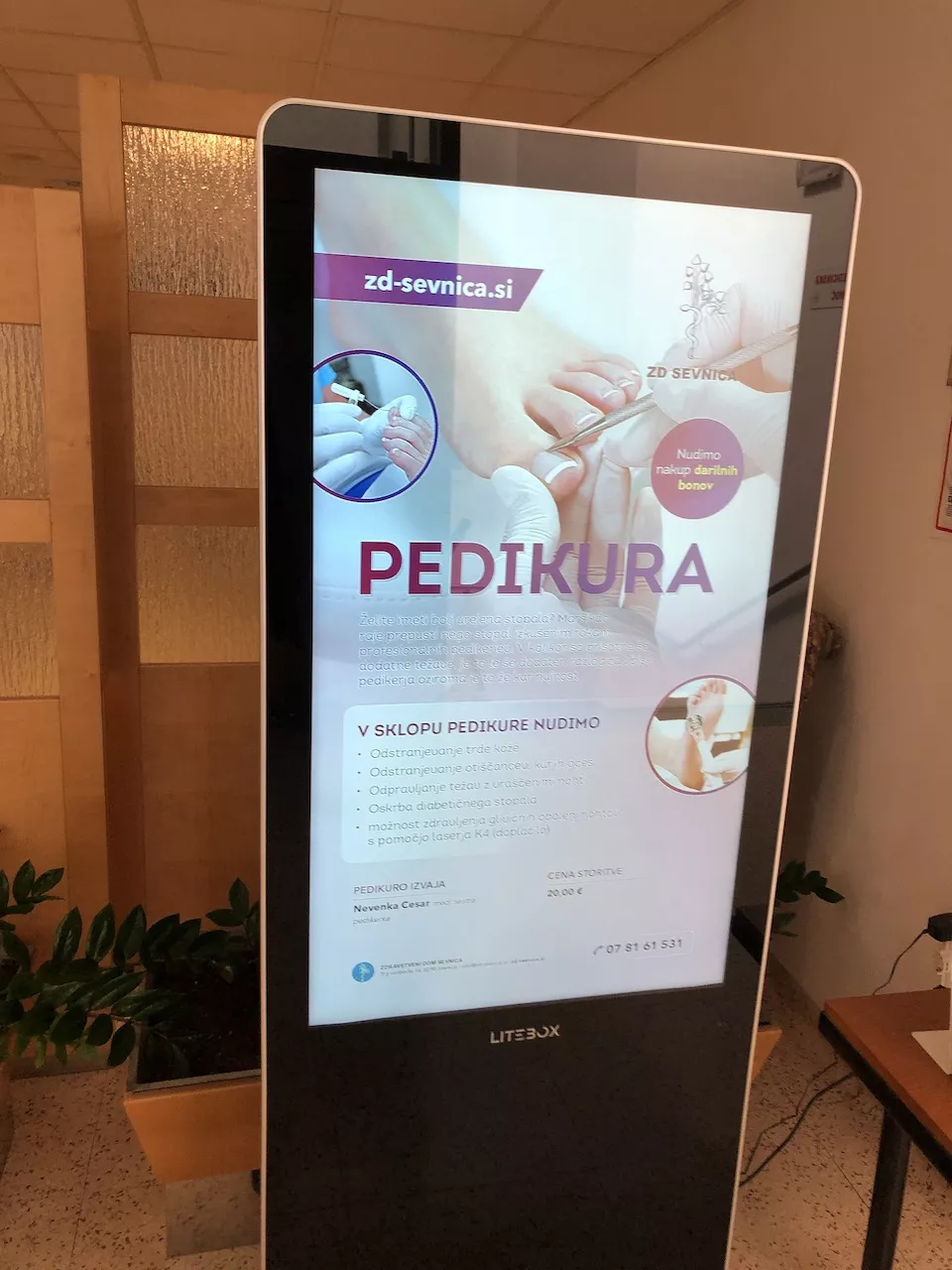 Oglasni sistem ZD Sevnica