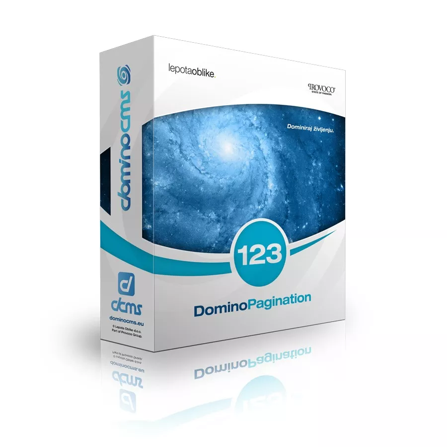 Oštevilčevanje na spletnih straneh DominoPagination