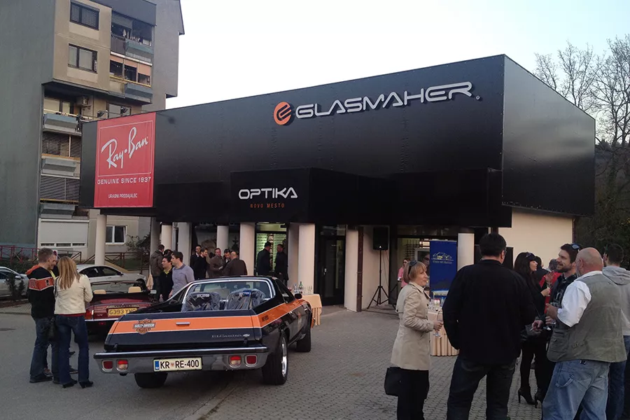 Otvoritev nove optike Glasmaher Novo mesto