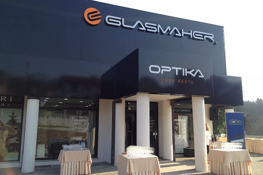 Otvoritev nove optike Glasmaher Novo mesto