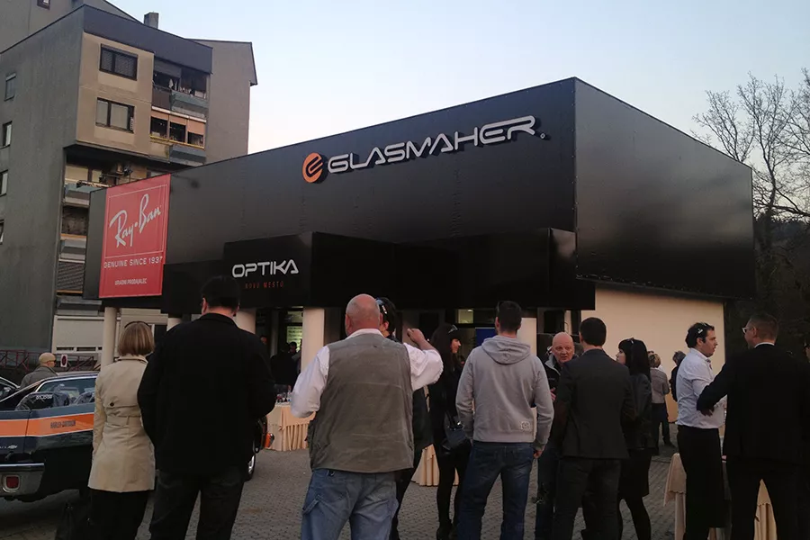 Otvoritev nove optike Glasmaher Novo mesto
