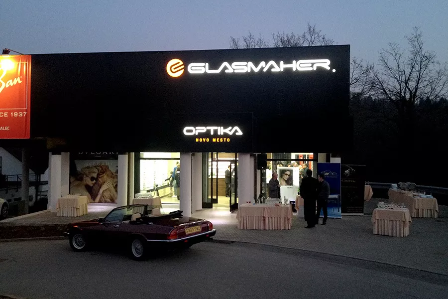 Otvoritev nove optike Glasmaher Novo mesto