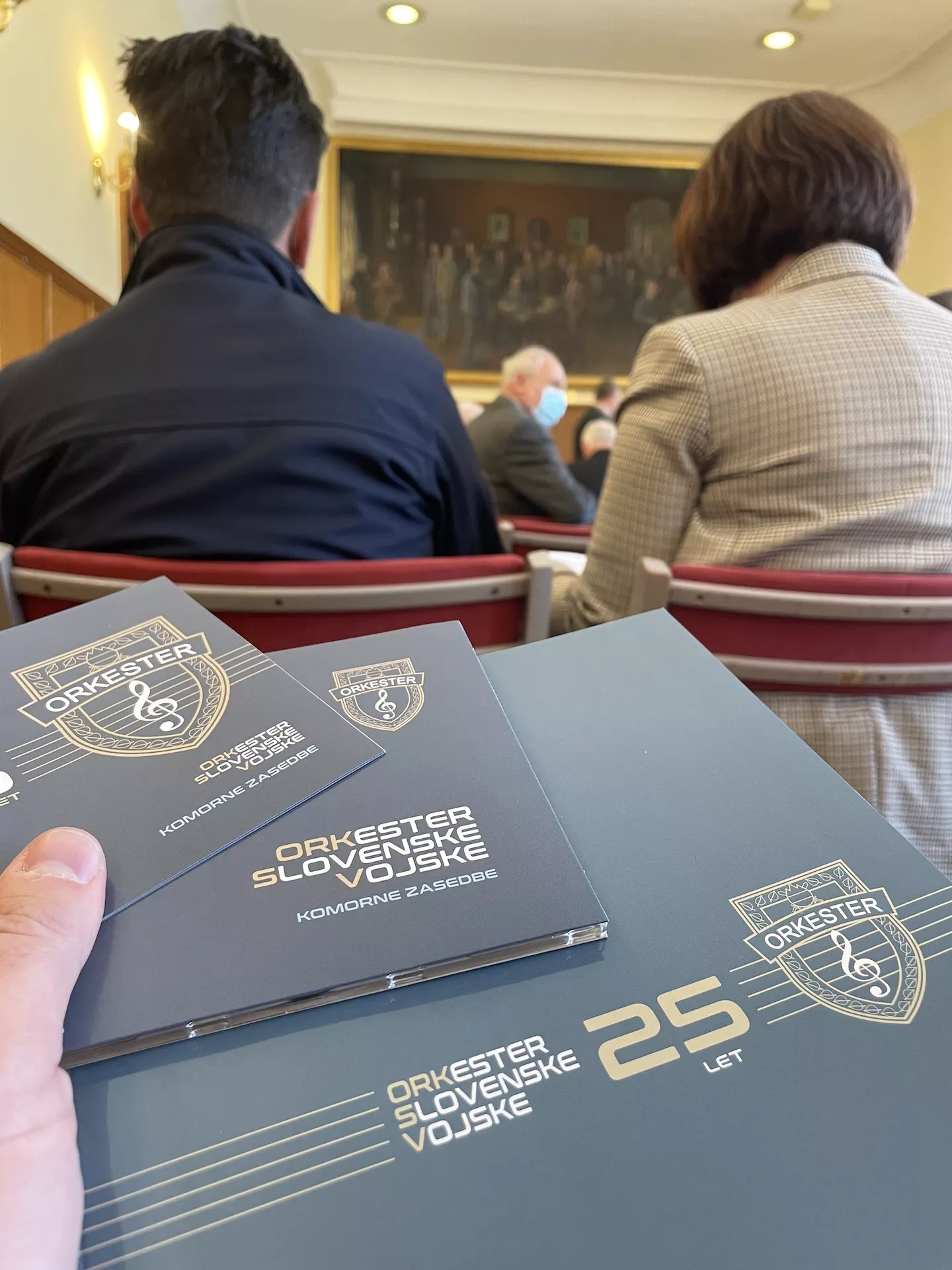 Predstavitev zgoščenke ob 25-letnici Orkestra Slovenske vojske