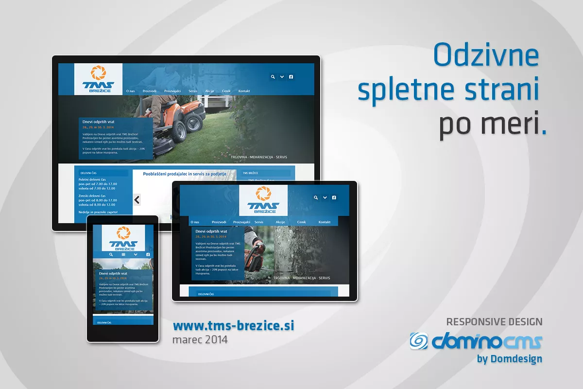 TMS Brežice z novo spletno stranjo