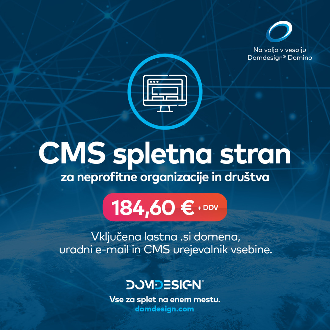 Uspešen začetek izvedbe CMS spletnih strani za neprofitne organizacije in društva