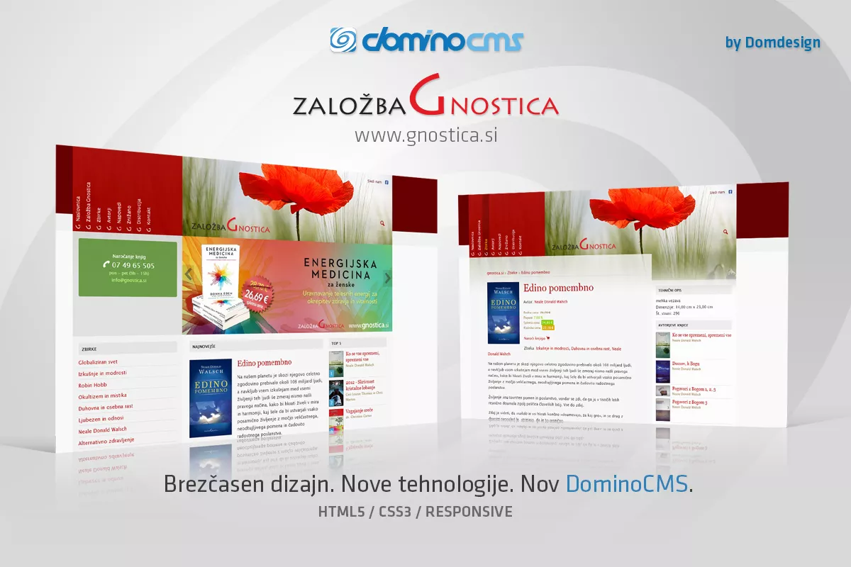 Založba Gnostica s prenovljeno spletno stranjo