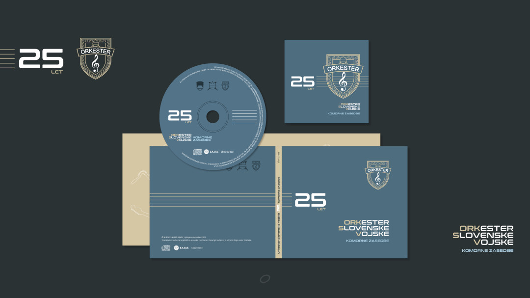 Zgoščenka Orkester Slovenske vojske - 25 let