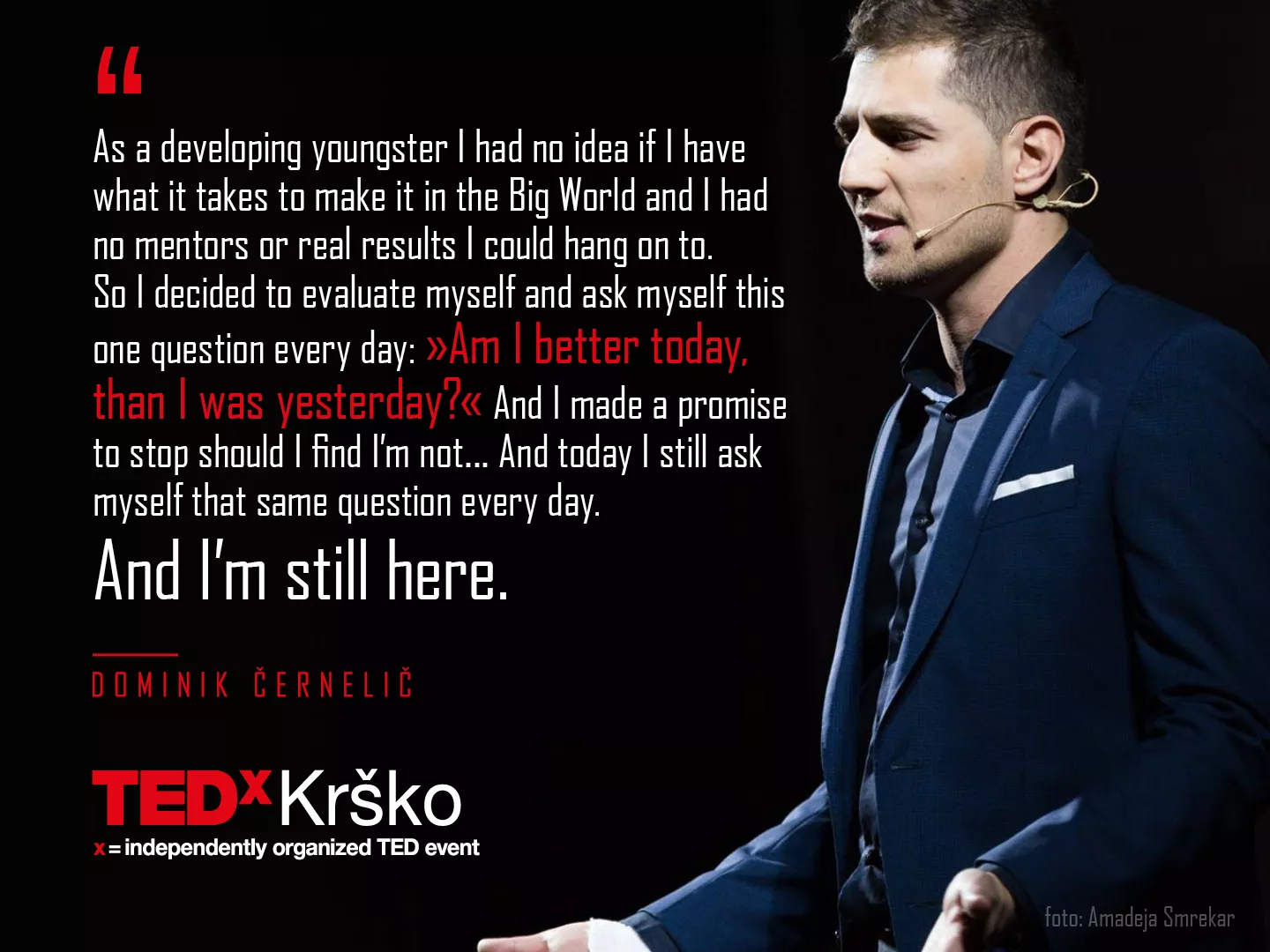 TEDx Krško - Failure is not an option