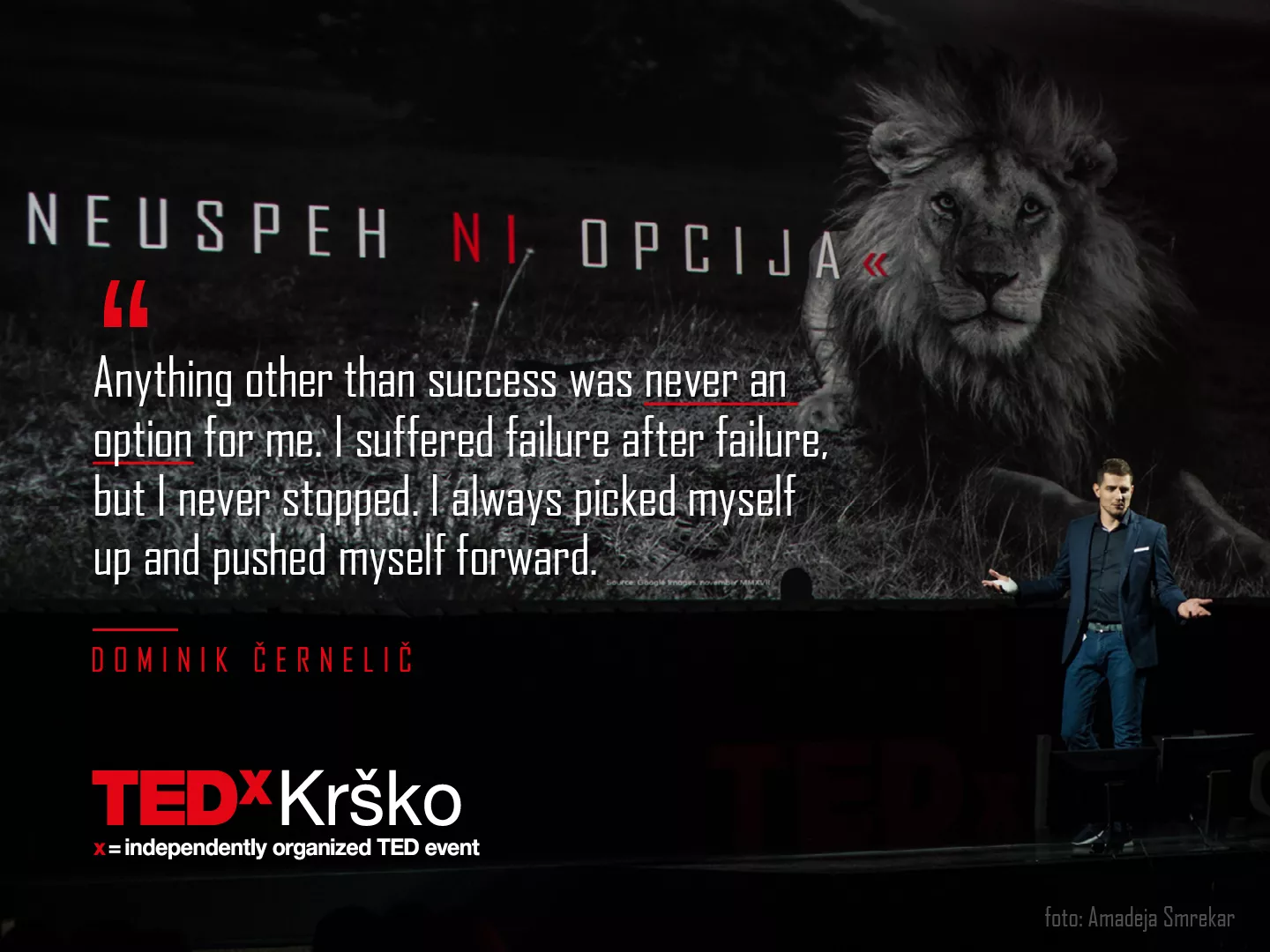 TEDx Krško - Failure is not an option
