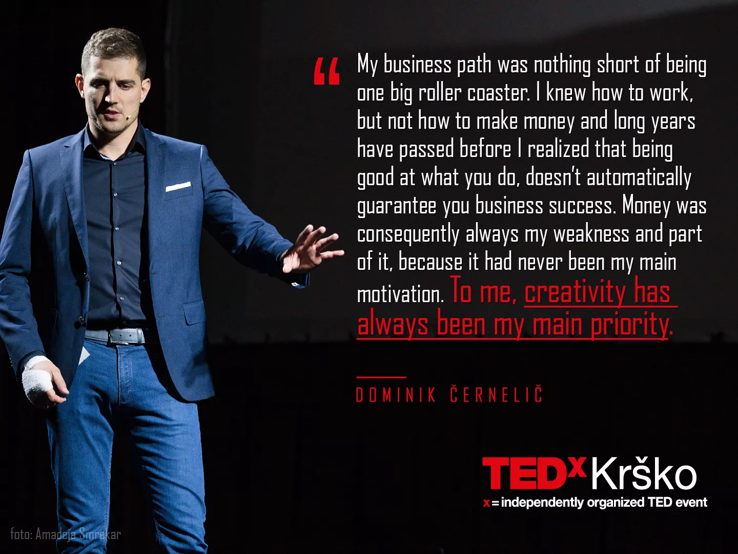 TEDx Krško - Failure is not an option