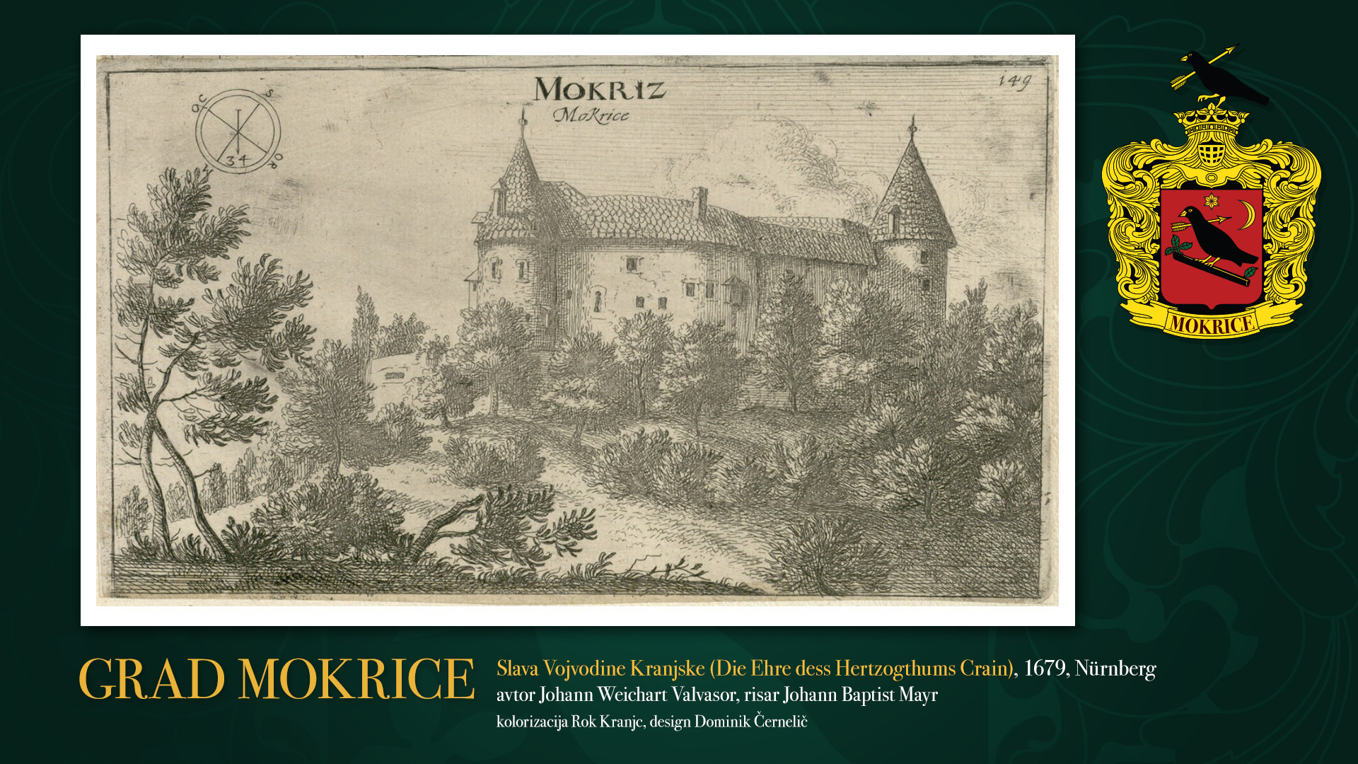 Celostna podoba Golf klub Grad Mokrice