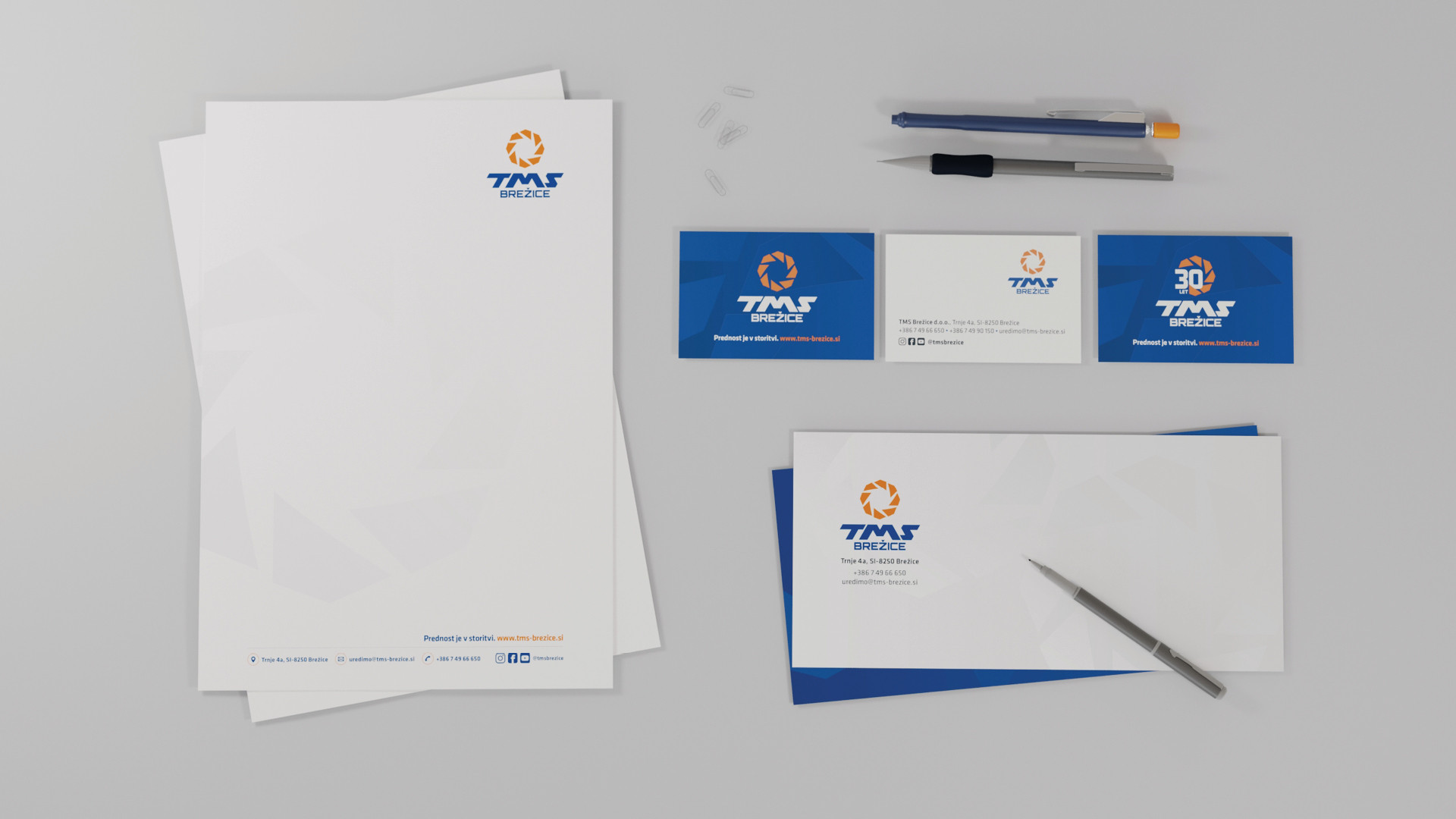 Celostna podoba TMS Brežice