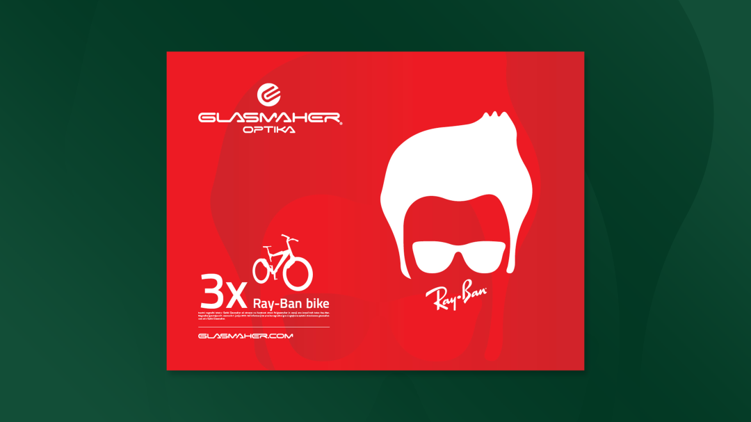 Oglasna kampanja Glasmaher Ray Ban Bike