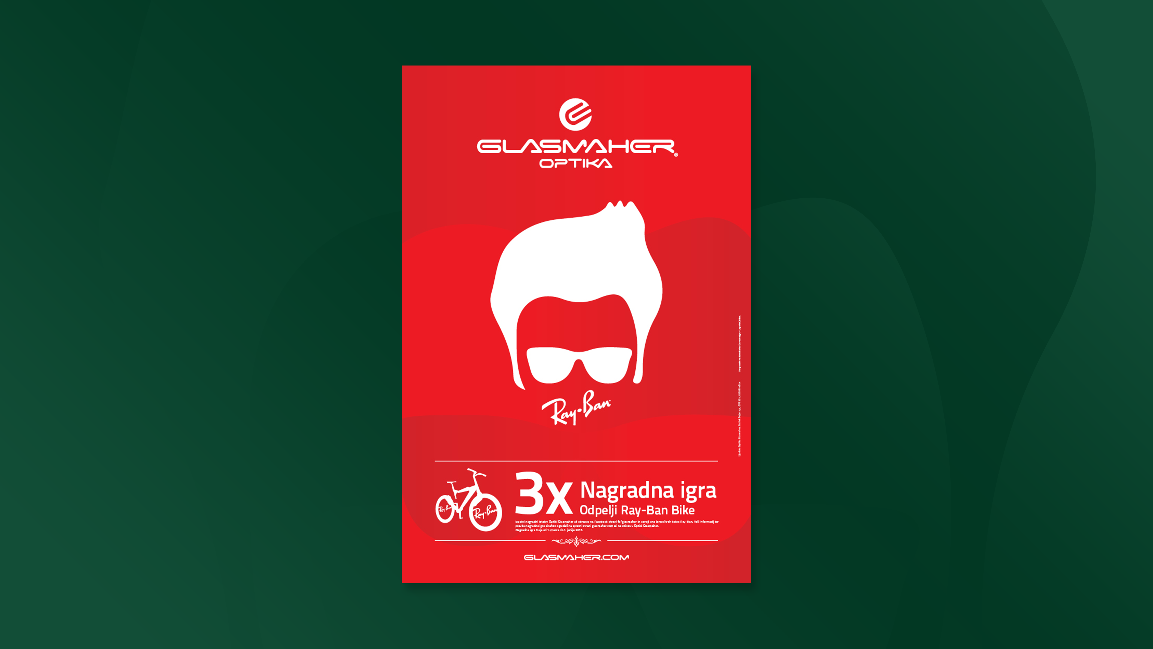 Oglasna kampanja Glasmaher Ray Ban Bike