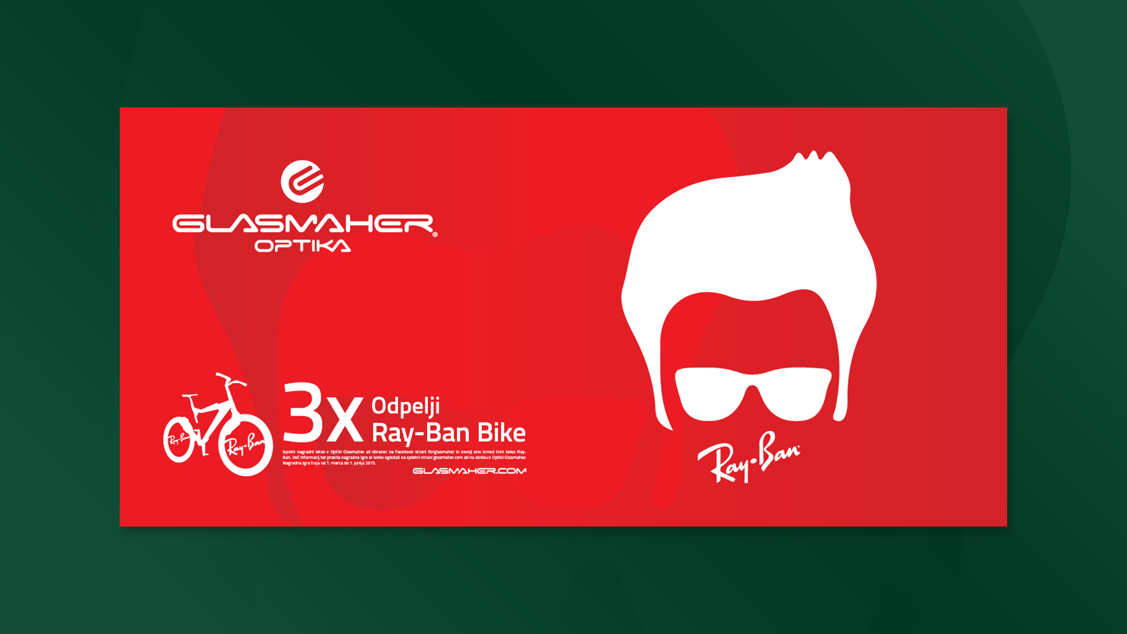 Oglasna kampanja Glasmaher Ray Ban Bike