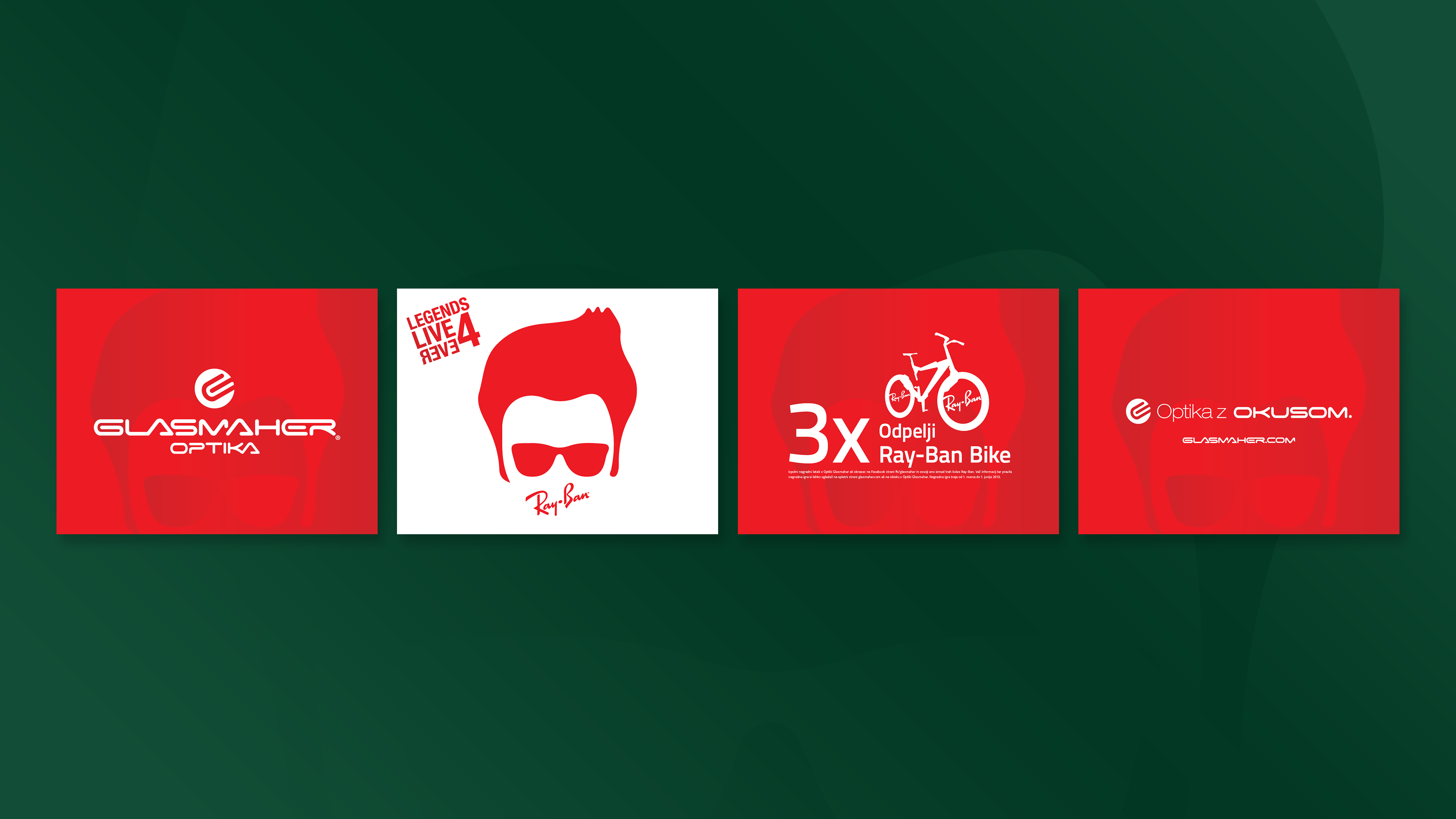 Oglasna kampanja Glasmaher Ray Ban Bike