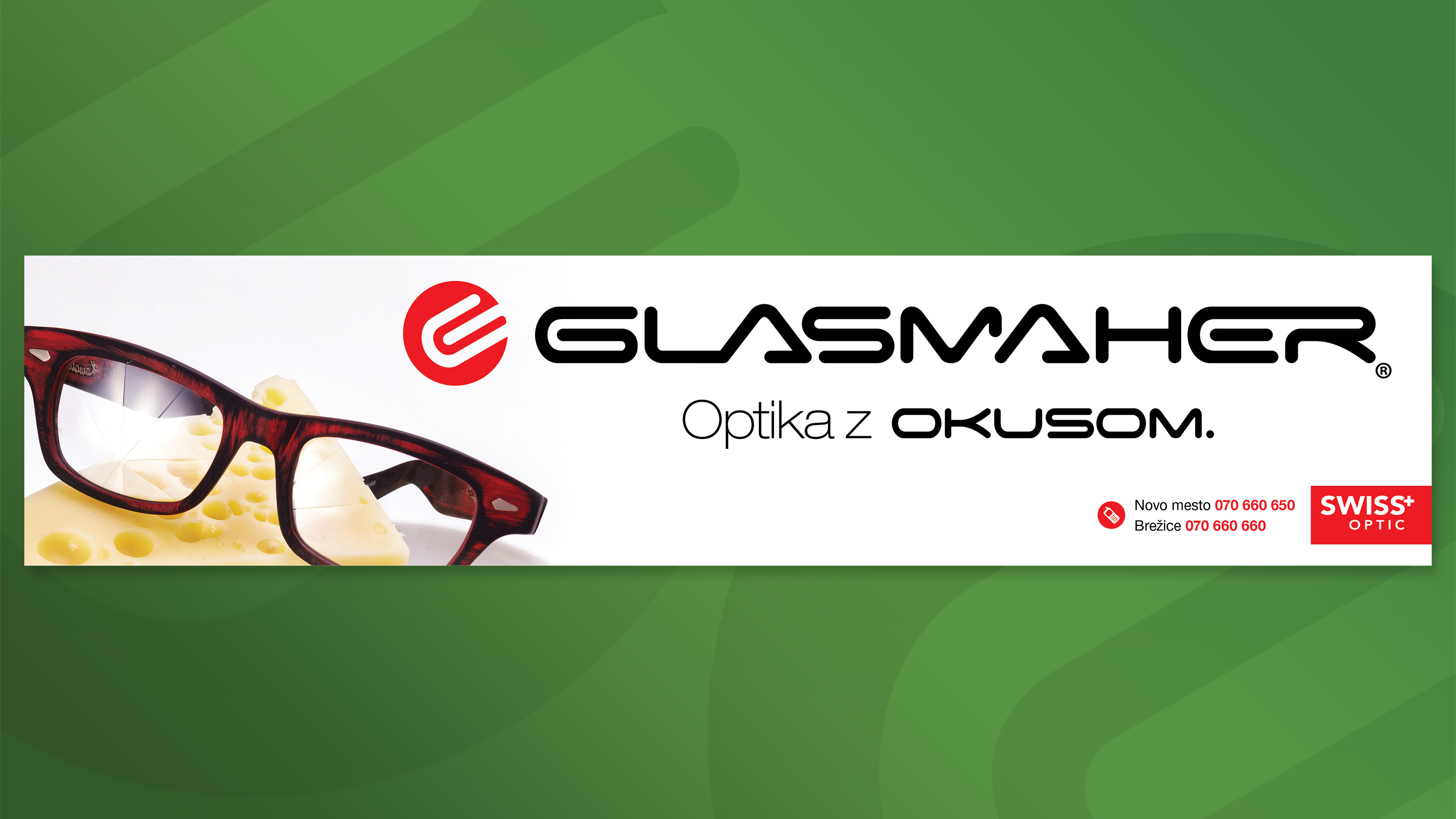 Oglasna kampanja Glasmaher Swis+ Optic