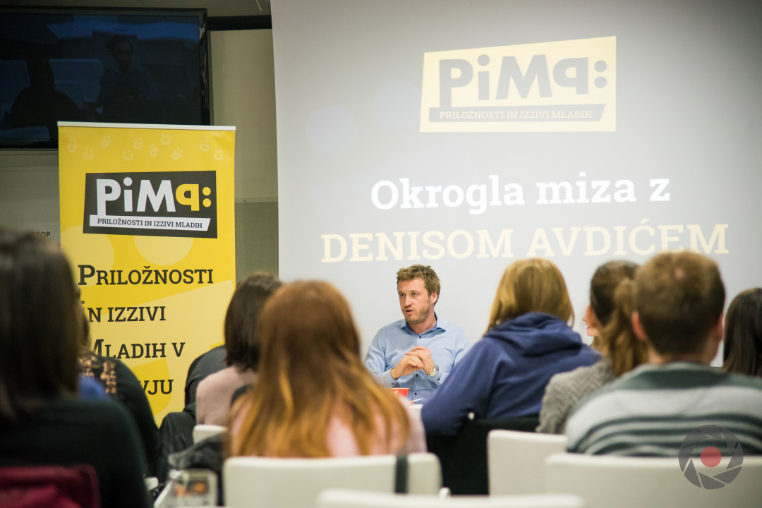 Denis Avdić obiskal udeležence projekta PiMP