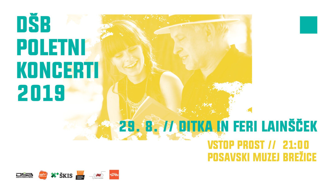 DŠB Poletni koncerti 2019: Ditka in Feri Lainšček