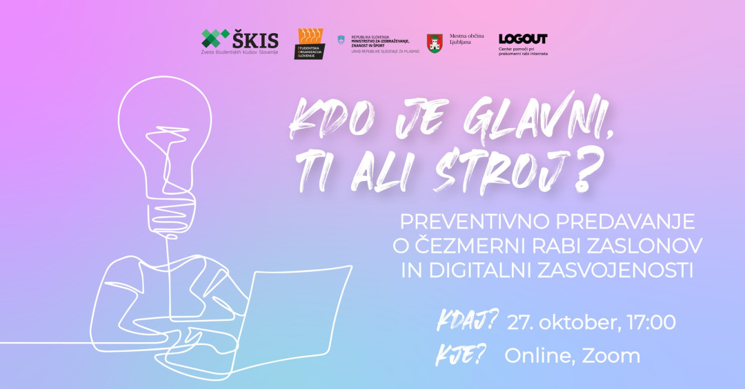 Duševno je pomembno – Kdo je glavni, ti ali stroj?