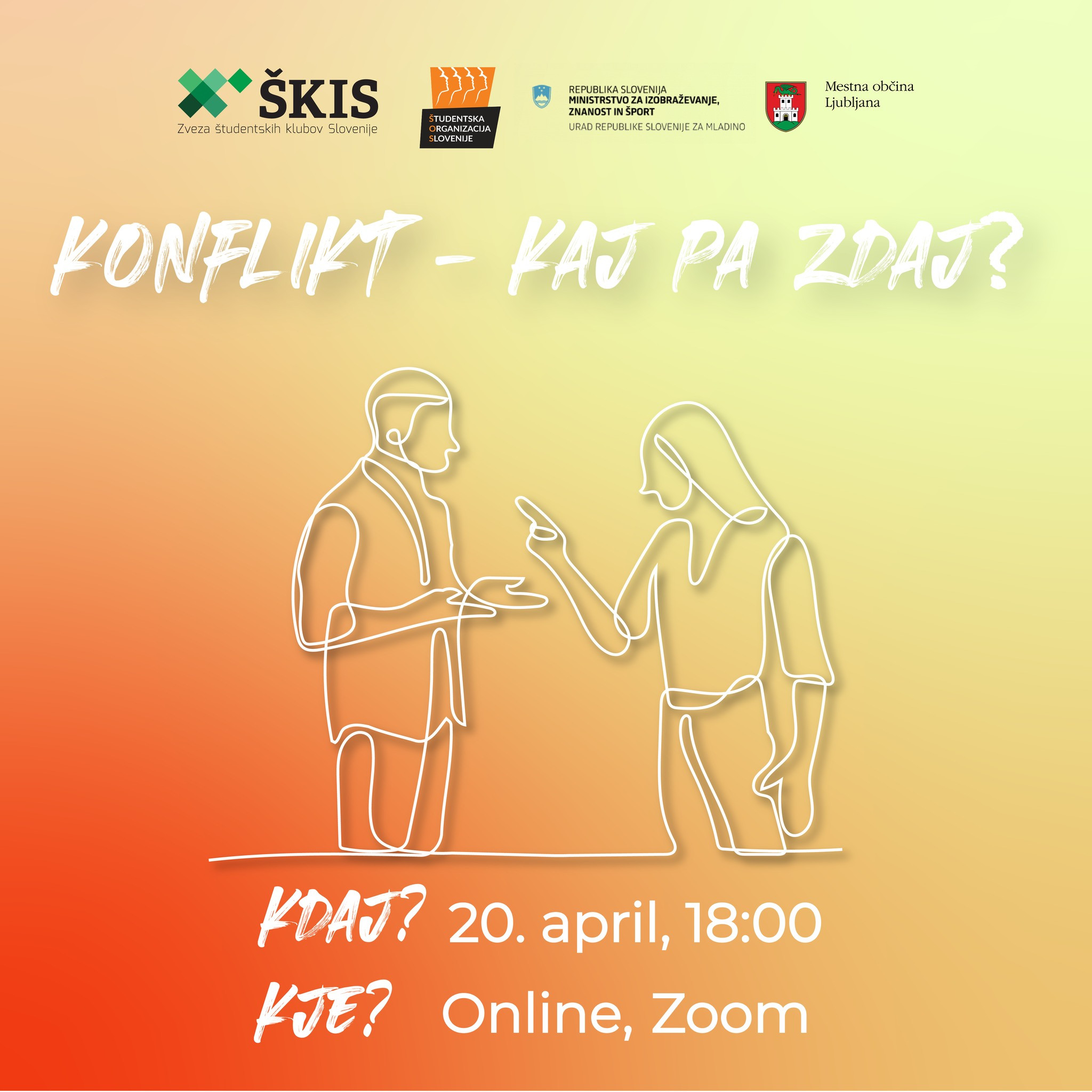 »KONFLIKT – KAJ PA ZDAJ?« na Duševno je pomembno