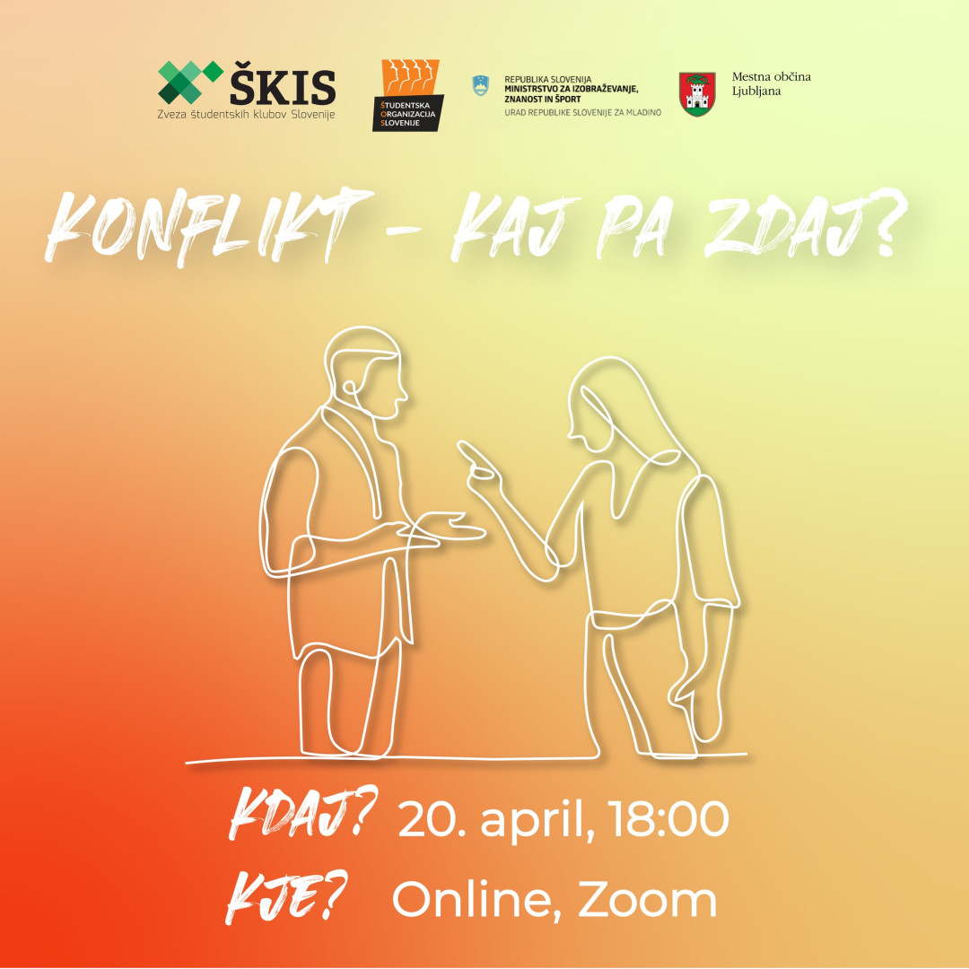 »KONFLIKT – KAJ PA ZDAJ?« na Duševno je pomembno
