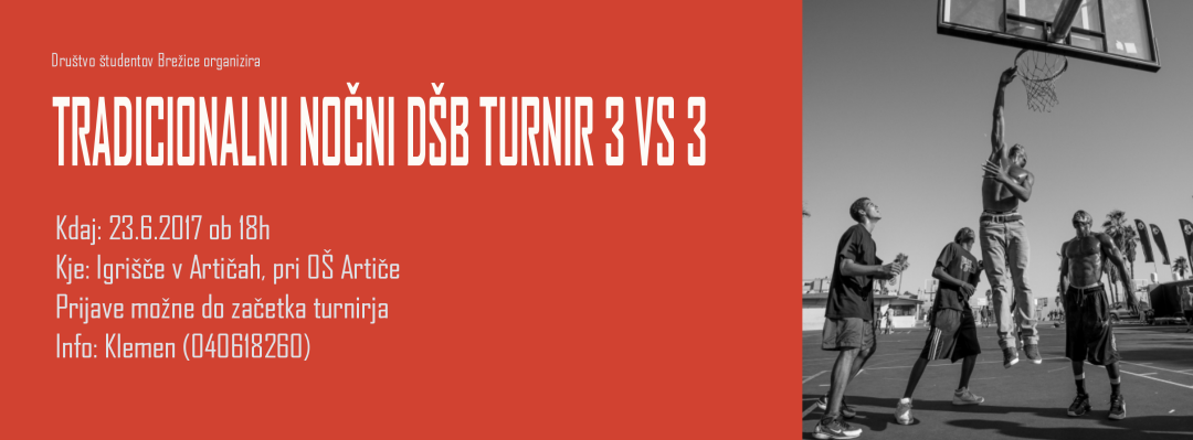 Nočni DŠB turnir 3 vs 3