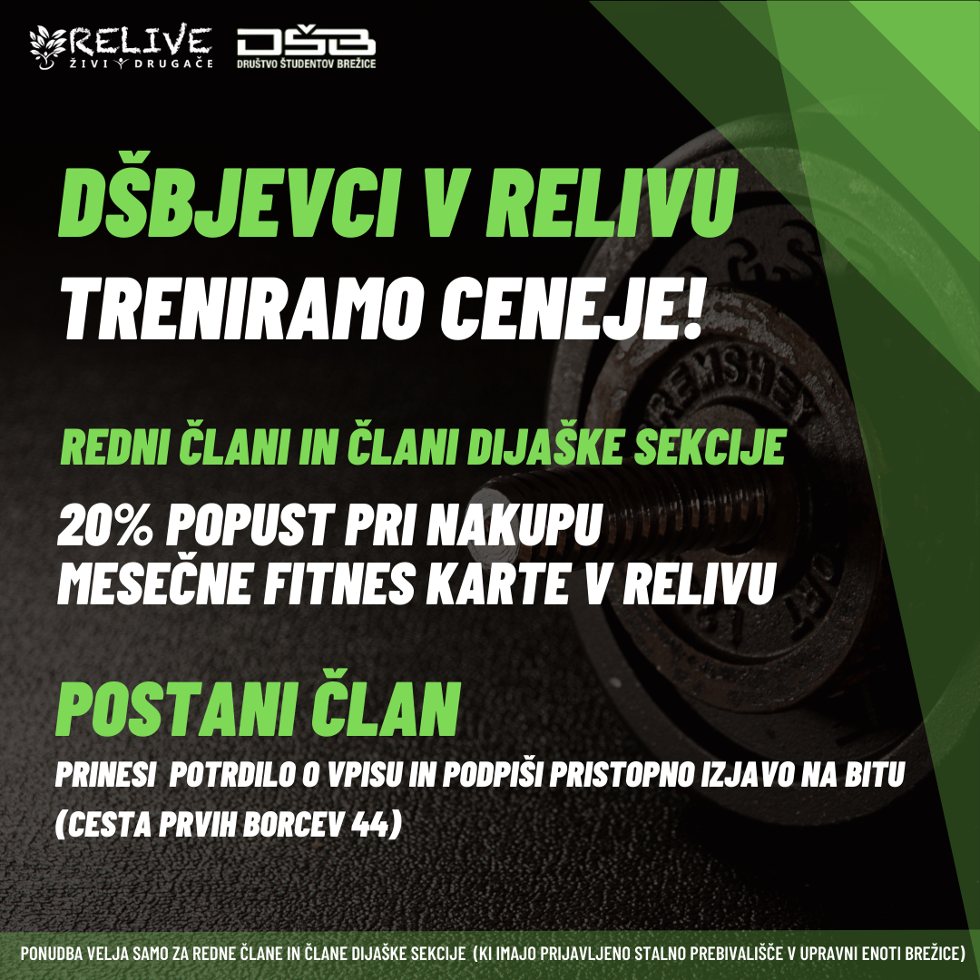 RELIVE - Zdravje, fitnes